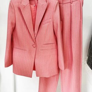 Conjunto Blazer Rosa Cristal.